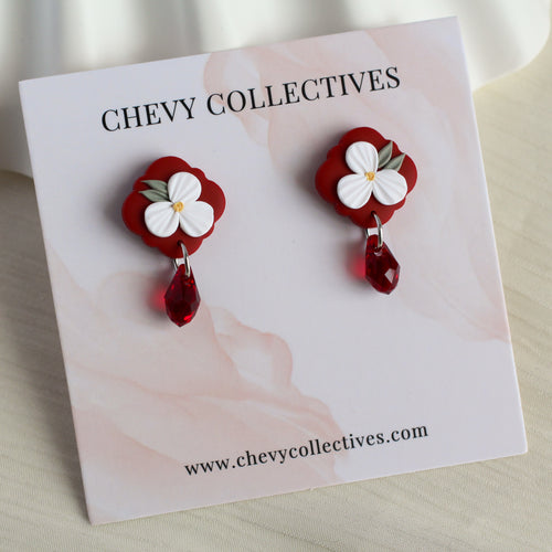 All Things Floral (Emblem - Maroon)