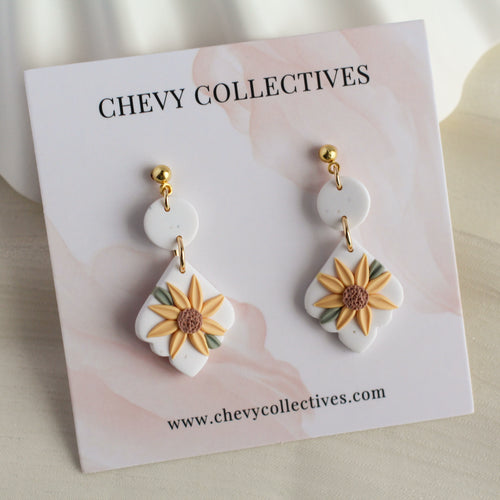 Sunflower (Chandelier - White)