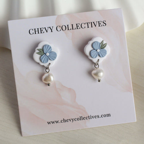 All Things Floral (Emblem - Blue Florals)