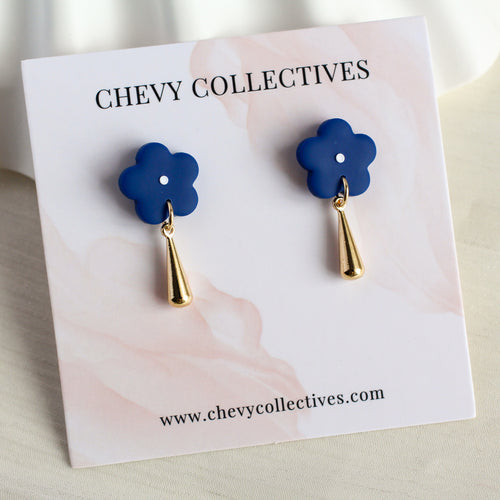 Daisy Fields (Navy)