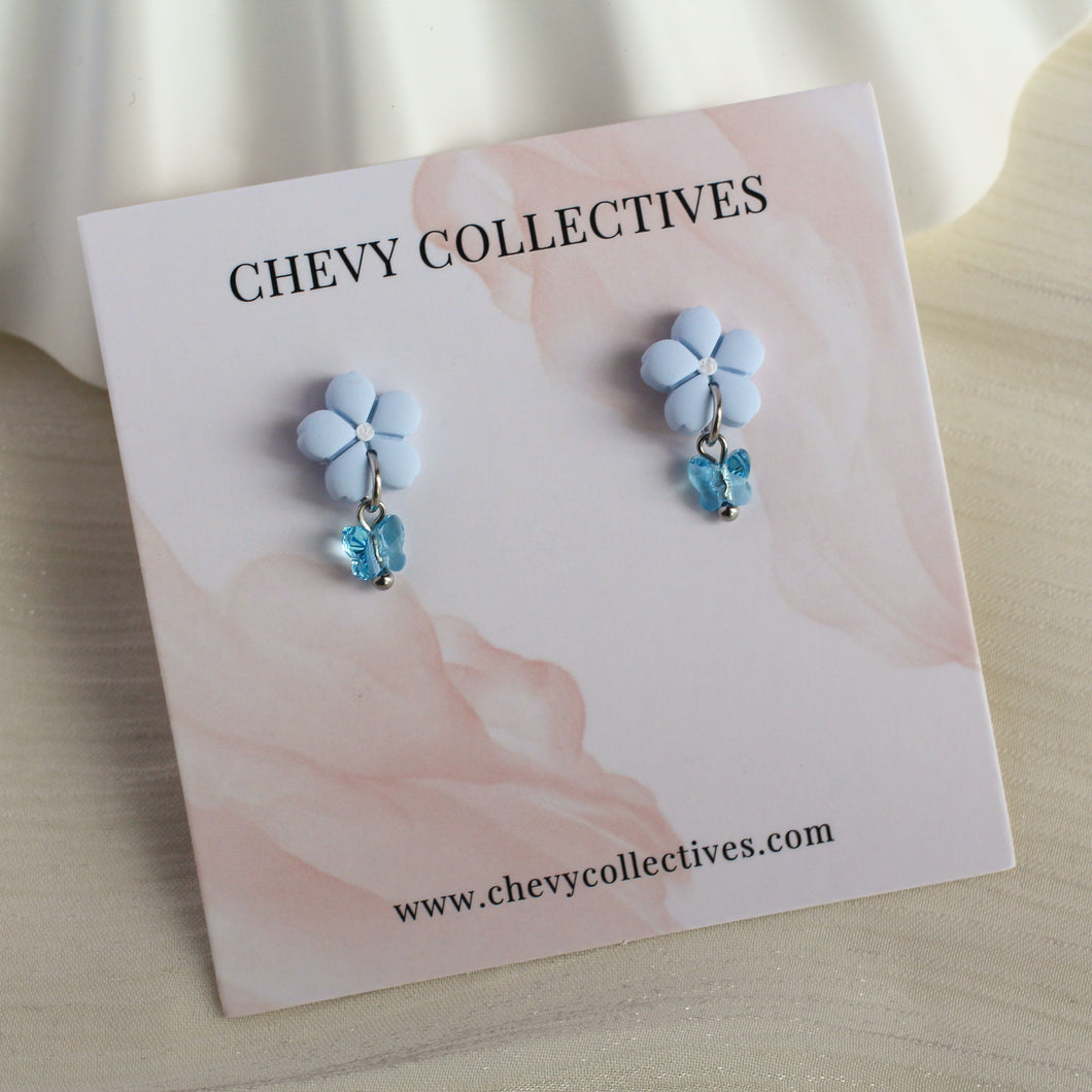 All Things Floral (Cherry Blossom v2 - Blue)