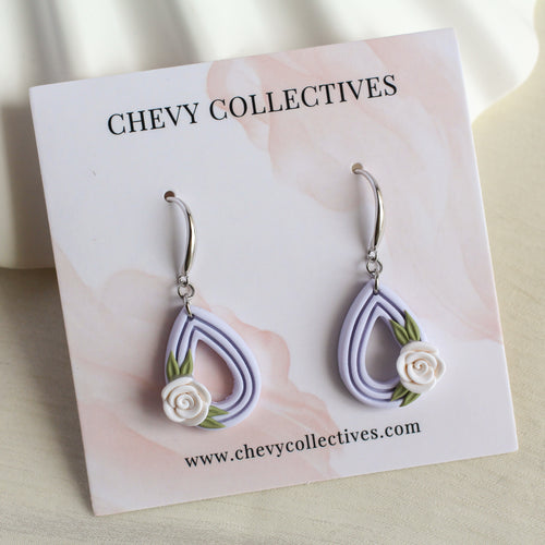 All Things Floral (Teardrop - Lilac)