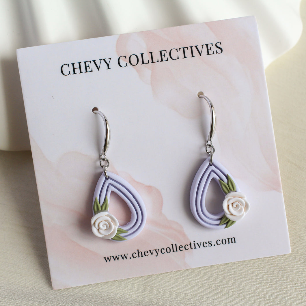 All Things Floral (Teardrop - Lilac)