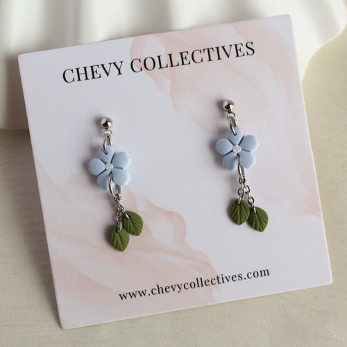 All Things Floral (Cherry Blossom - Powder Blue)