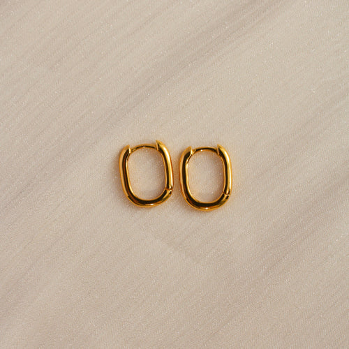Joelle Basic Huggies (Gold)