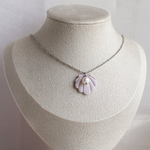 Seashell (Pearl Necklace - Gold/Silver)