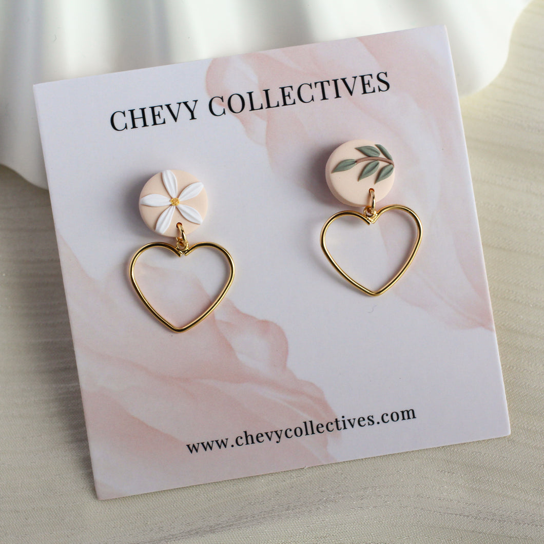 All Things Floral (Mini Round - Cream)