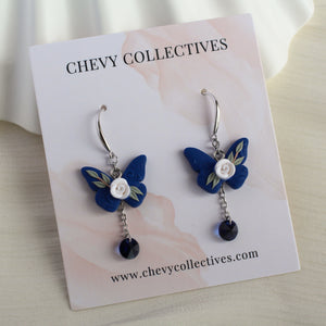 All Things Floral (Butterfly - Navy)