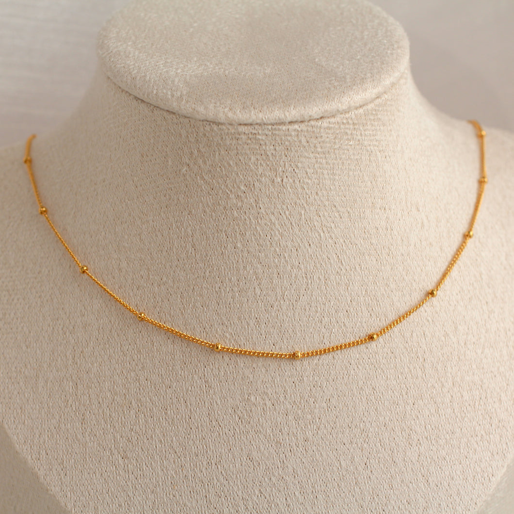 Diara Chain Necklace (Gold)