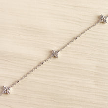 Load image into Gallery viewer, RESTOCKED* Kelynn Clover Bracelet (Silver)