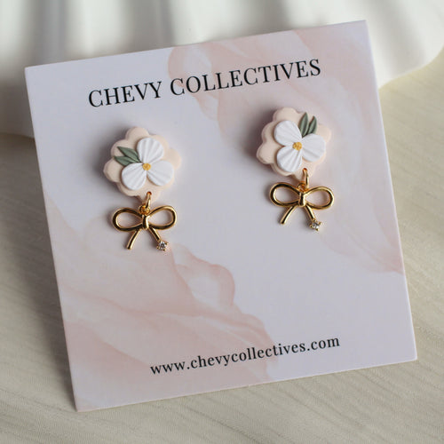 All Things Floral (Mini Tile - Cream)