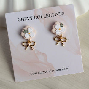 All Things Floral (Mini Tile - Cream)