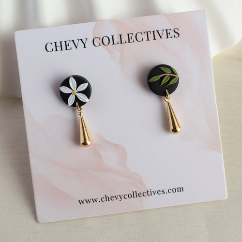 All Things Floral (Mini Round - Black)