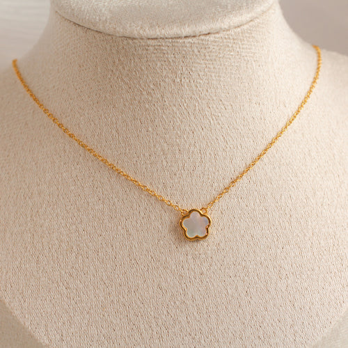 Kira Mother of Pearl Necklace (Gold)