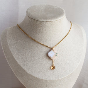All Things Floral (Aztec Necklace - Cream)