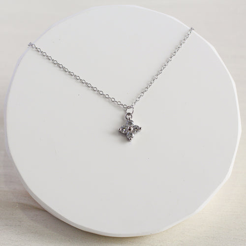 Kelynn Clover Necklace (Silver)
