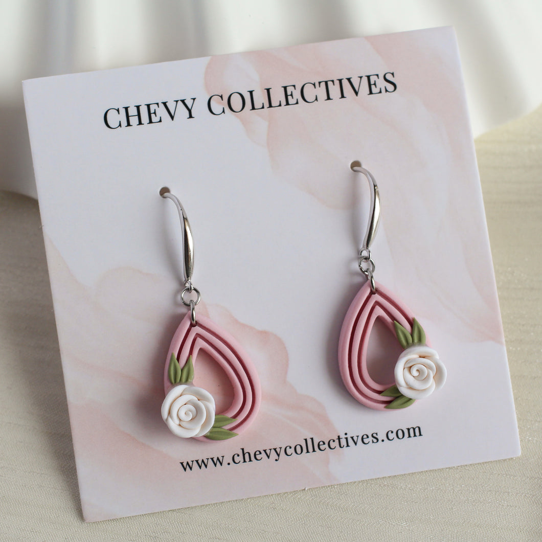 All Things Floral (Teardrop - Pink)