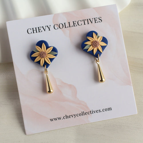 Sunflower (Petal - Navy)