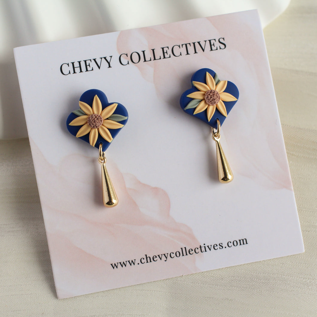 Sunflower (Petal - Navy)