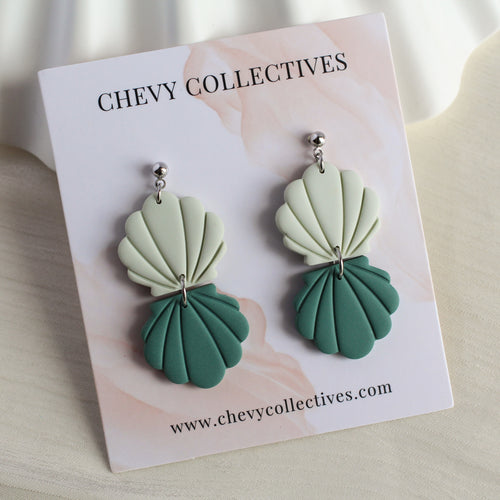 Seashell (Duo - Sage, Forest Green)