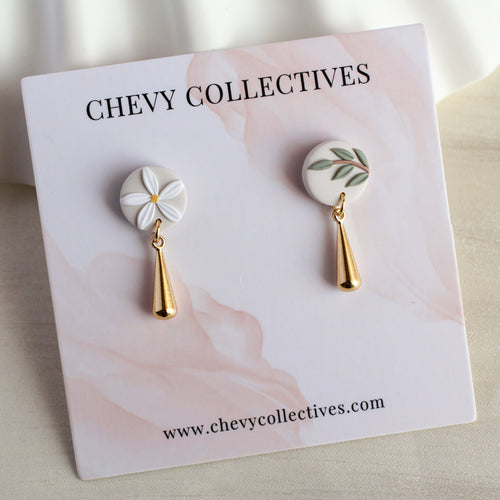 All Things Floral (Mini Round - Taupe)