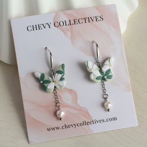 All Things Floral (Butterfly - Sage Green, Forest Green)