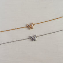 Load image into Gallery viewer, Freya Butterfly Bracelet (Stainless Steel)