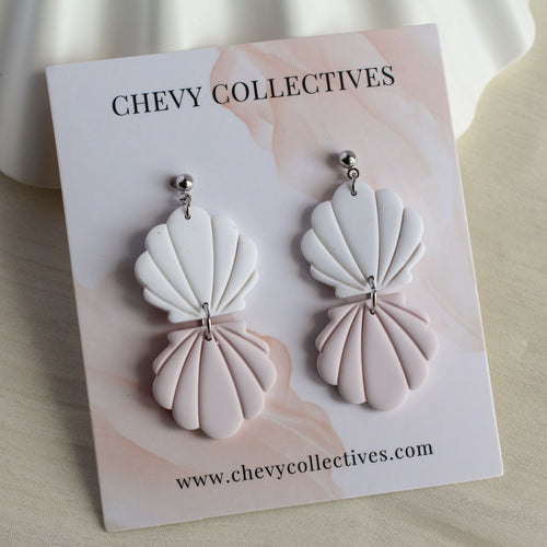 Seashell (Duo - White, Taupe)