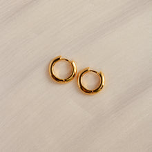 Load image into Gallery viewer, Berlin Statement Huggies (Gold)
