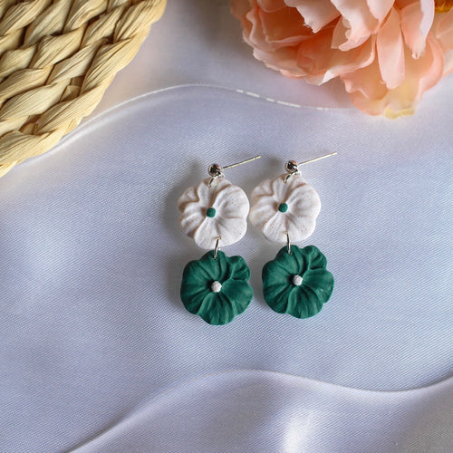 Wildflower (Emerald Duo Dangle)