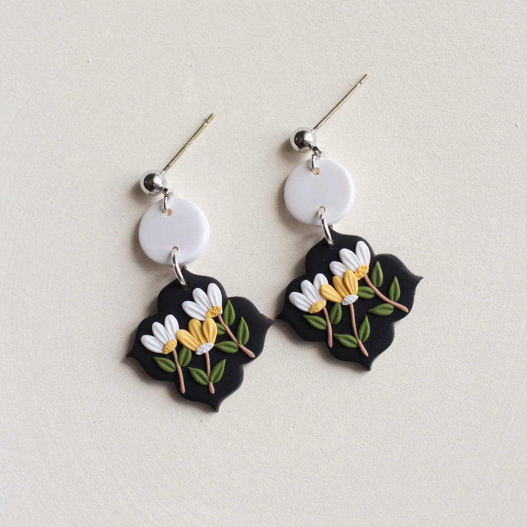 All Things Floral (Tile - Black) *PREORDER