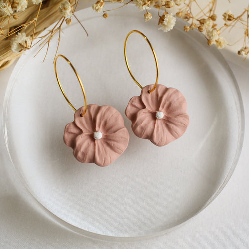Wildflower (Burnt Orange Hoops)
